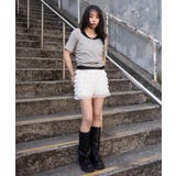 レイヤードキーネック半袖T | WEGO【WOMEN】 | 詳細画像16 