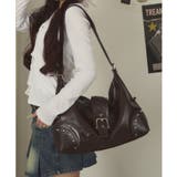 ブラウン | スタッズベルトショルダー | WEGO【MEN】