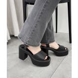 ヒールデザインサンダル | WEGO【WOMEN】 | 詳細画像18 