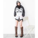 カレッジラグランジップパーカー | WEGO【WOMEN】 | 詳細画像3 