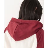 カレッジラグランジップパーカー | WEGO【WOMEN】 | 詳細画像4 