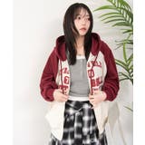 カレッジラグランジップパーカー | WEGO【WOMEN】 | 詳細画像17 