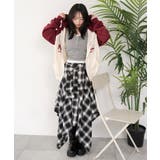 カレッジラグランジップパーカー | WEGO【WOMEN】 | 詳細画像24 