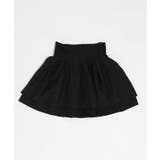 ブラック | ボリュームハイウエストフレアミニスカパン | WEGO【WOMEN】