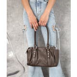 タックデザインボストンバッグ | WEGO【WOMEN】 | 詳細画像3 