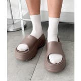 厚底デザインラバーサンダル | WEGO【WOMEN】 | 詳細画像19 