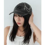 スミクロ | チャームポイントロゴキャップ | WEGO【MEN】