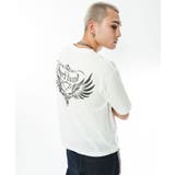 ホワイト | クロップドグラフィックT(SS) | WEGO【MEN】