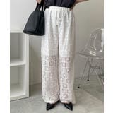 パッチワークレースパンツ | WEGO【WOMEN】 | 詳細画像6 