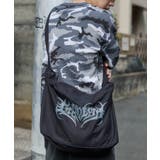 ブラック | キャンバスショルダーバッグ | WEGO【MEN】