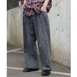 65 | タックワイドストレートデニム | WEGO【MEN】