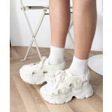 厚底レースアップリボンスポサン | WEGO【WOMEN】 | 詳細画像9 