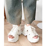 厚底レースアップリボンスポサン | WEGO【WOMEN】 | 詳細画像12 