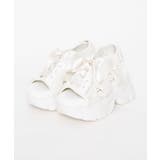 厚底レースアップリボンスポサン | WEGO【WOMEN】 | 詳細画像30 