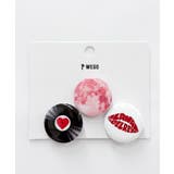 柄15 | アソート缶バッジセットF | WEGO【WOMEN】
