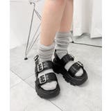 厚底ハトメベルトスポサン | WEGO【WOMEN】 | 詳細画像5 