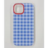 チェックiphoneケース(サックス) | WEGO【WOMEN】 | 詳細画像1 