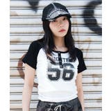 グラフィックラグランヘンリーネックT | WEGO【WOMEN】 | 詳細画像1 