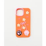 柄1 | ゆらゆらiphoneケース(オレンジニクキュウ) | WEGO【WOMEN】