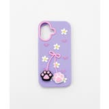 柄3 | ゆらゆらiphoneケース(パープル) | WEGO【WOMEN】
