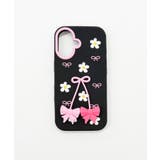 柄2 | ゆらゆらiphoneケース(ブラックリボン) | WEGO【WOMEN】