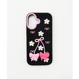 柄3 | ゆらゆらiphoneケース(ブラックリボン) | WEGO【WOMEN】