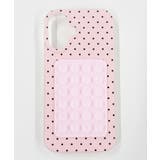柄2 | 吸盤付きドットiphoneケース(ピンク) | WEGO【WOMEN】