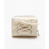 ホワイト | レースアップリボンウォレット | WEGO【WOMEN】