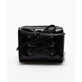 ブラック | レースアップリボンウォレット | WEGO【WOMEN】