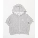 杢グレー | SSダンボールレースパーカー | WEGO【WOMEN】