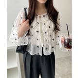 楊柳刺繍ブラウス | WEGO【WOMEN】 | 詳細画像4 