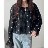 楊柳刺繍ブラウス | WEGO【WOMEN】 | 詳細画像8 