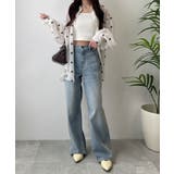 楊柳刺繍BIGシャツ | WEGO【WOMEN】 | 詳細画像2 