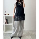 レース切替サテンキャミ | WEGO【WOMEN】 | 詳細画像22 