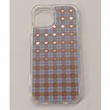 チェックミラーiphoneケース(ブラウンソノタ) | WEGO【WOMEN】 | 詳細画像1