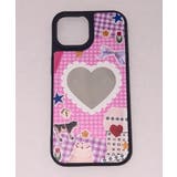 柄1 | ギンガムハートミラーiphoneケース | WEGO【WOMEN】