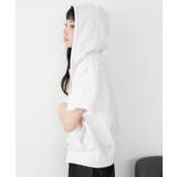 グラフィック半袖ZIPパーカー | WEGO【WOMEN】 | 詳細画像6 