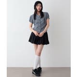コンパクトギャザーチェックシャツ | WEGO【WOMEN】 | 詳細画像6 
