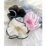 LシアーパイピングBIGシュシュ | WEGO【WOMEN】 | 詳細画像2