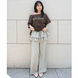 サイドドロストオフショルグラフィックT | WEGO【WOMEN】 | 詳細画像2 