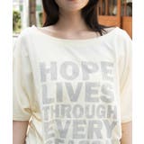 サイドドロストオフショルグラフィックT | WEGO【WOMEN】 | 詳細画像6 