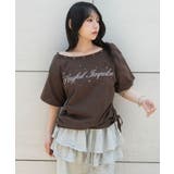 サイドドロストオフショルグラフィックT | WEGO【WOMEN】 | 詳細画像10 