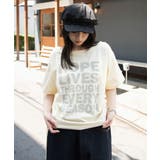 サイドドロストオフショルグラフィックT | WEGO【WOMEN】 | 詳細画像16 