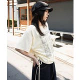 サイドドロストオフショルグラフィックT | WEGO【WOMEN】 | 詳細画像17 