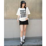 サイドドロストオフショルグラフィックT | WEGO【WOMEN】 | 詳細画像27 