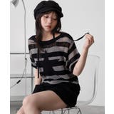 オフショルメッシュニット(S) | WEGO【WOMEN】 | 詳細画像13
