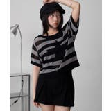 オフショルメッシュニット(S) | WEGO【WOMEN】 | 詳細画像15