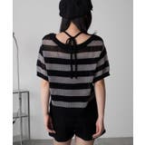オフショルメッシュニット(S) | WEGO【WOMEN】 | 詳細画像16