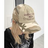 柄1 | カモフラバイカラーロゴキャップ | WEGO【MEN】