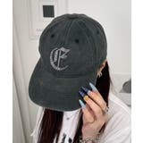 スミクロ | ラインストーンロゴキャップ | WEGO【MEN】